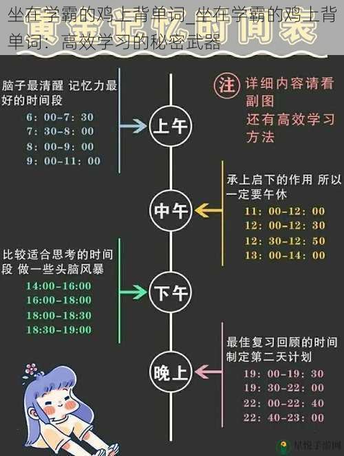 坐在学霸的鸡上背单词_坐在学霸的鸡上背单词：高效学习的秘密武器