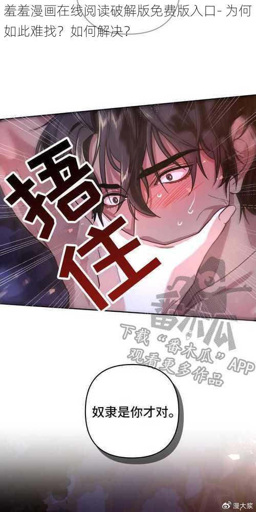 羞羞漫画在线阅读破解版免费版入口- 为何如此难找？如何解决？