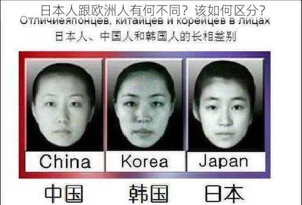 日本人跟欧洲人有何不同？该如何区分？