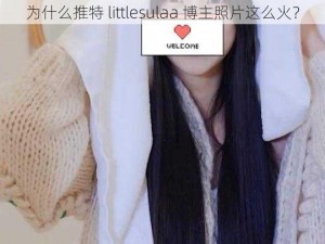 为什么推特 littlesulaa 博主照片这么火？