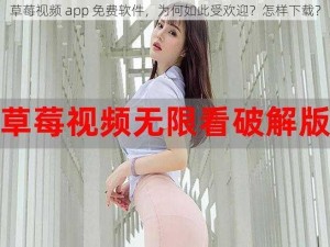 草莓视频 app 免费软件，为何如此受欢迎？怎样下载？