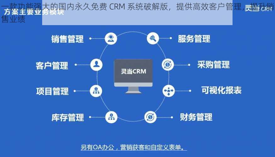 一款功能强大的国内永久免费 CRM 系统破解版，提供高效客户管理，提升销售业绩