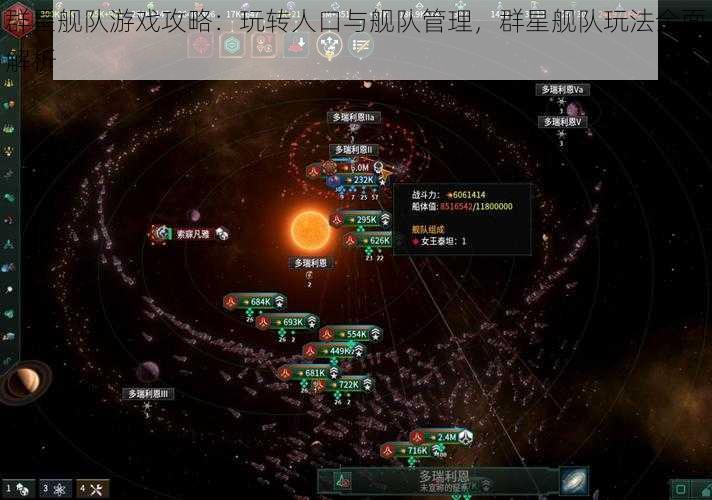 群星舰队游戏攻略：玩转人口与舰队管理，群星舰队玩法全面解析