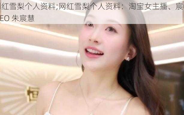 网红雪梨个人资料;网红雪梨个人资料：淘宝女主播、宸帆 CEO 朱宸慧