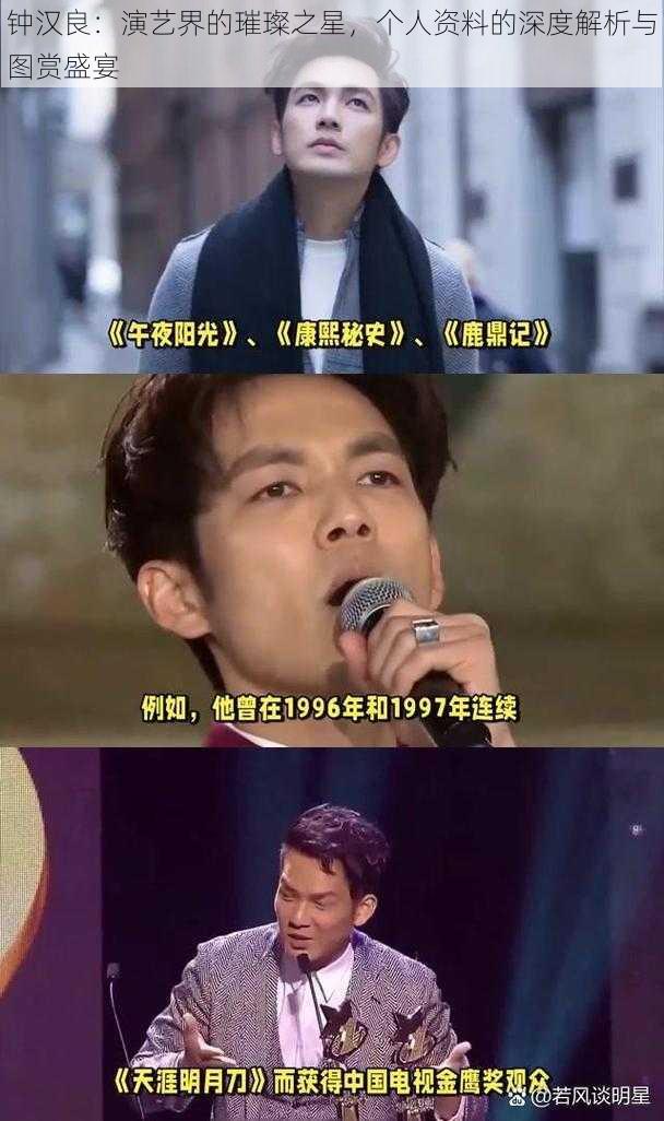 钟汉良：演艺界的璀璨之星，个人资料的深度解析与图赏盛宴