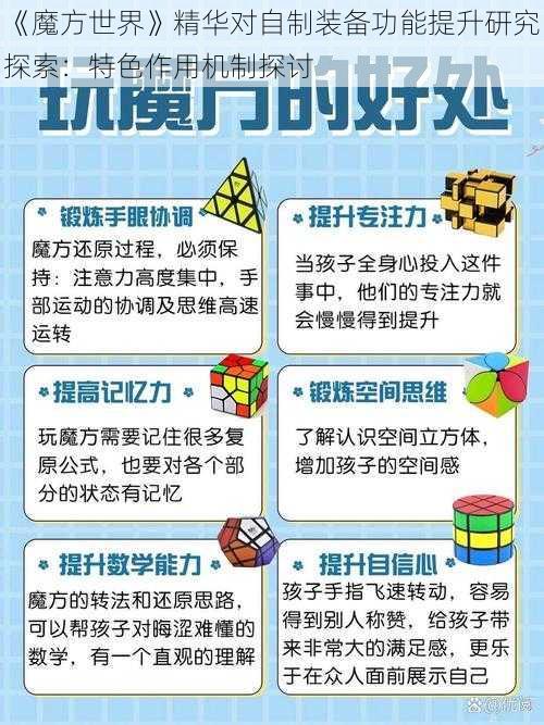 《魔方世界》精华对自制装备功能提升研究探索：特色作用机制探讨