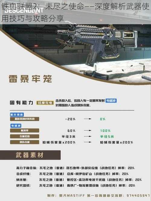 铁血联盟2：未尽之使命——深度解析武器使用技巧与攻略分享