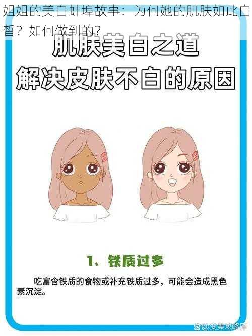 姐姐的美白蚌埠故事：为何她的肌肤如此白皙？如何做到的？