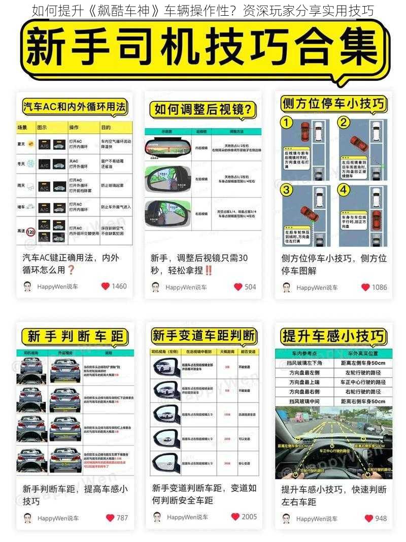 如何提升《飙酷车神》车辆操作性？资深玩家分享实用技巧