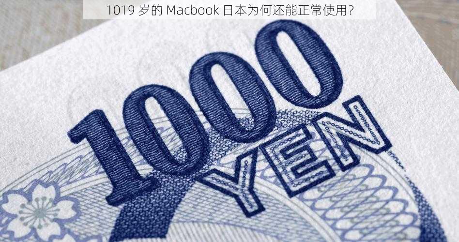 1019 岁的 Macbook 日本为何还能正常使用？