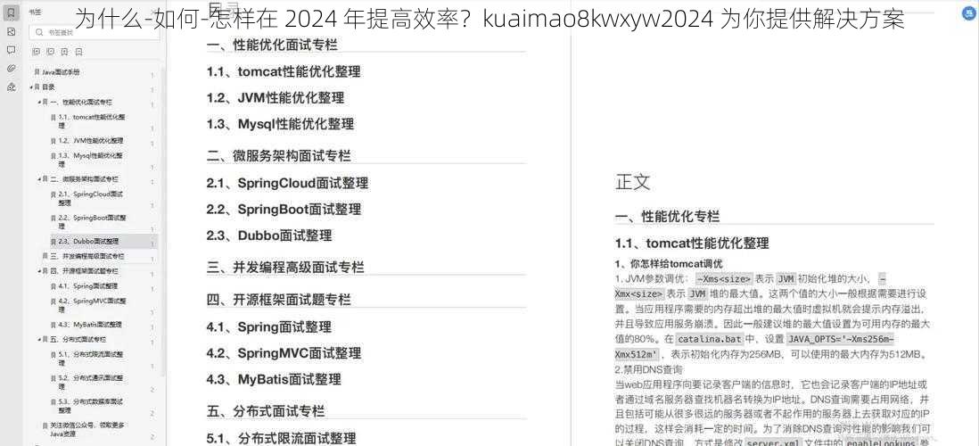 为什么-如何-怎样在 2024 年提高效率？kuaimao8kwxyw2024 为你提供解决方案