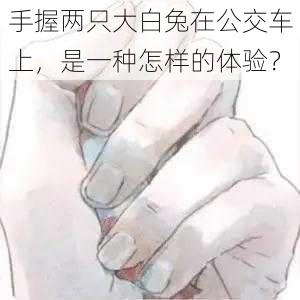 手握两只大白兔在公交车上，是一种怎样的体验？