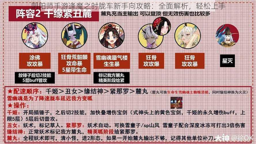 阴阳师手游逢魔之时胧车新手向攻略：全面解析，轻松上手