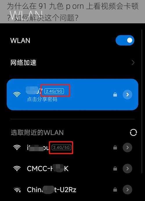 为什么在 91 九色 p orn 上看视频会卡顿？如何解决这个问题？